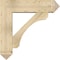 Ekena Millwork Legacy Arts and Crafts Rough Sawn Bracket w/ Offset Brace, Douglas Fir, 8"W x 30"D x 30"H BKT0806X30X30LEC03RDF - alternate 2